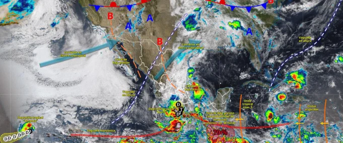 Tormentas este lunes en zonas montañosas de Veracruz: Conagua