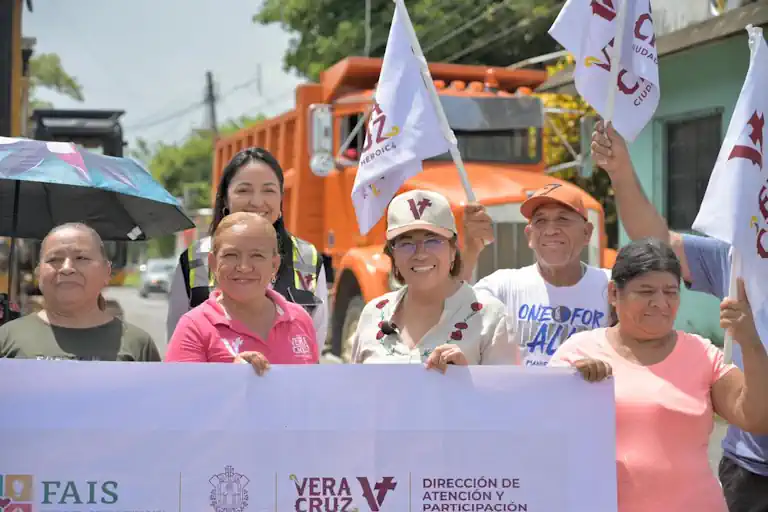 Inicia Rosa María obra integral para transformar la colonia Progreso